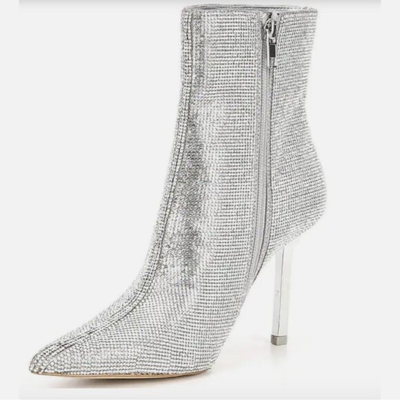 NWOB Steve Madden Elysia Rhinestone Ankle Boot - Picture 2 of 5